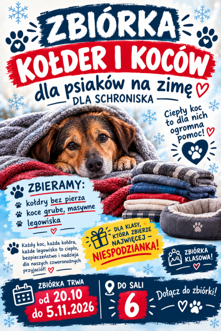 Pomóżmy psiakom przetrwać zimę