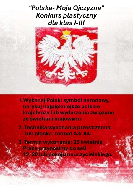 Konkurs Polska -  Moja Ojczyzna