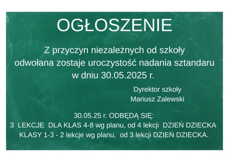 Ogłoszenie