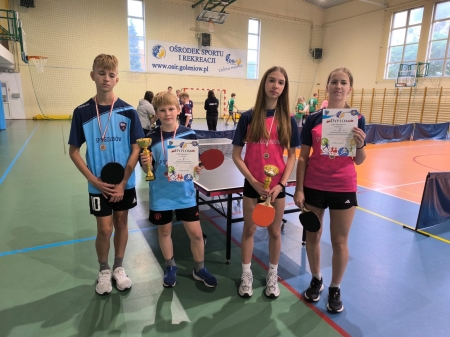 Mistrzostwa gminy w tenisie stołowym