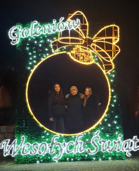 Wolontariuszki w akcji ''Czas dla seniora''