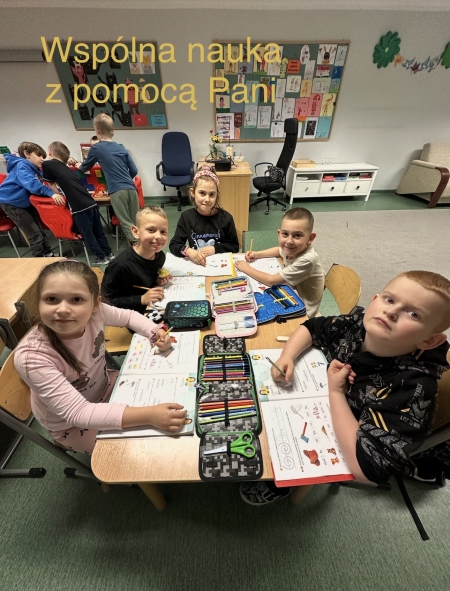 Wspólny czas w świetlicy...