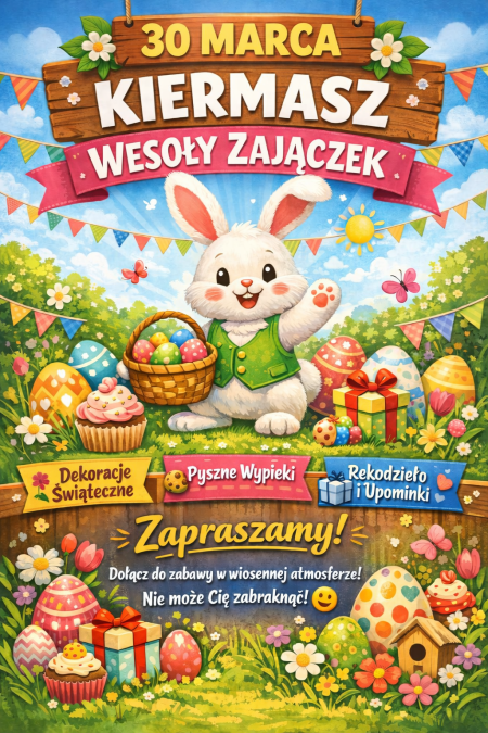 Kiermasz '' Wesoły zajączek''