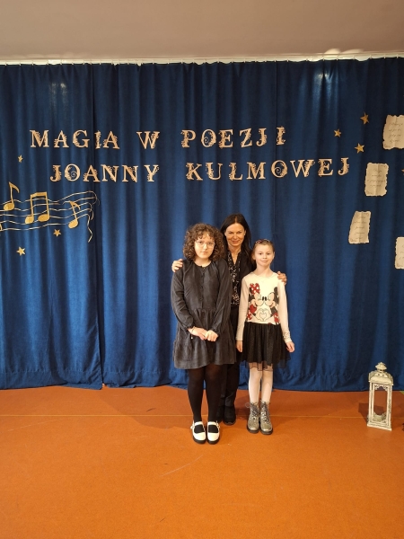  Konkurs recytatorski ,,Magia w poezji Joanny Kulmowej''