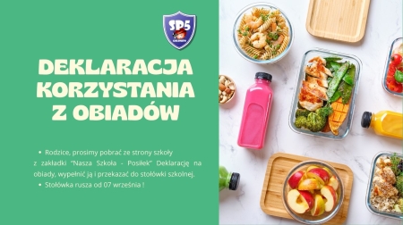 Deklaracja o obiadach