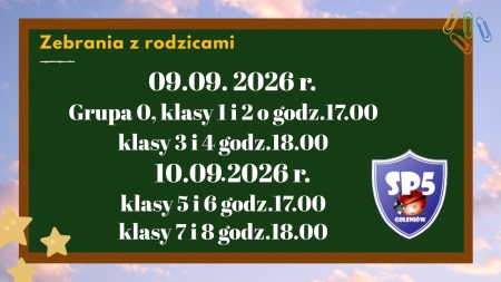 Zebrania z rodzicami